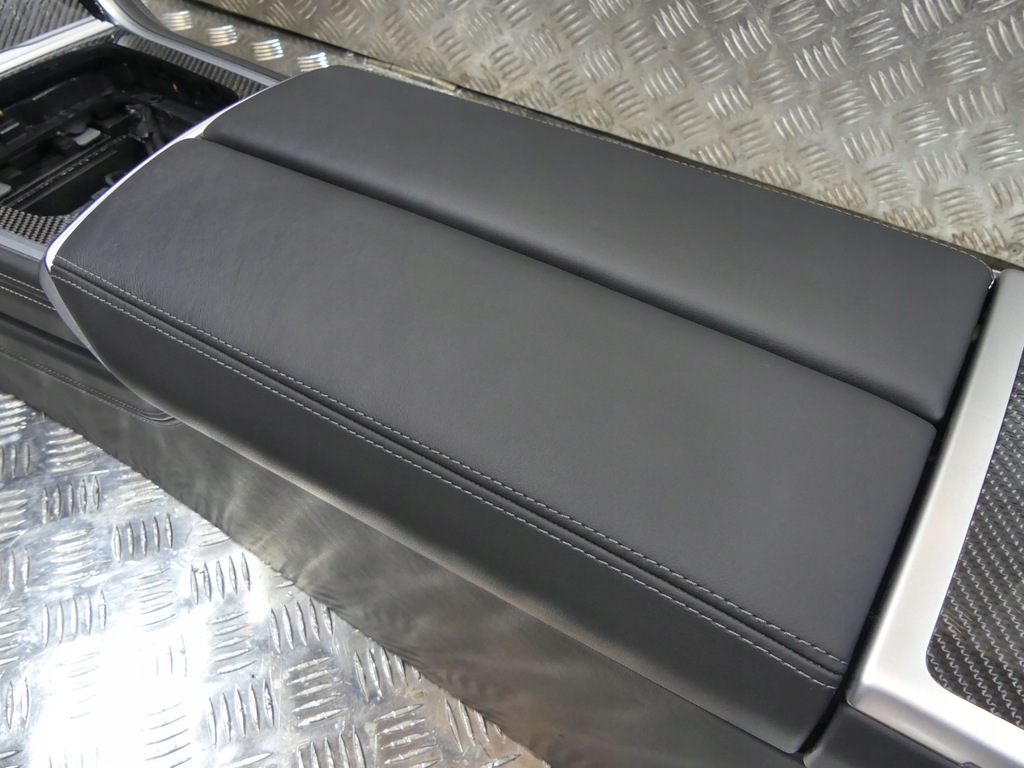 фото №6, Bmw 8 g16 f93 консоль подлокотник туннель кожа merino накладки карбон