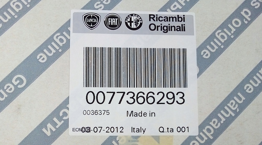 фото №5, Оригинал резистор отопителя 77366293 punto mito