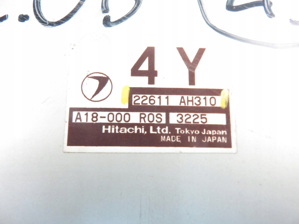 фото №8, Блок управления subaru impreza ii gg 2.0 22611ah310