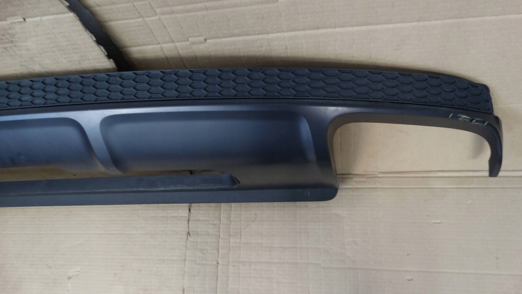 фото №6, Дифузор накладка бампера задня 4m0807521b audi q7 ii s-line