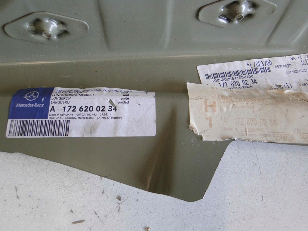 фото №8, Mercedes slk slc r172 172 лонжерон правая перед