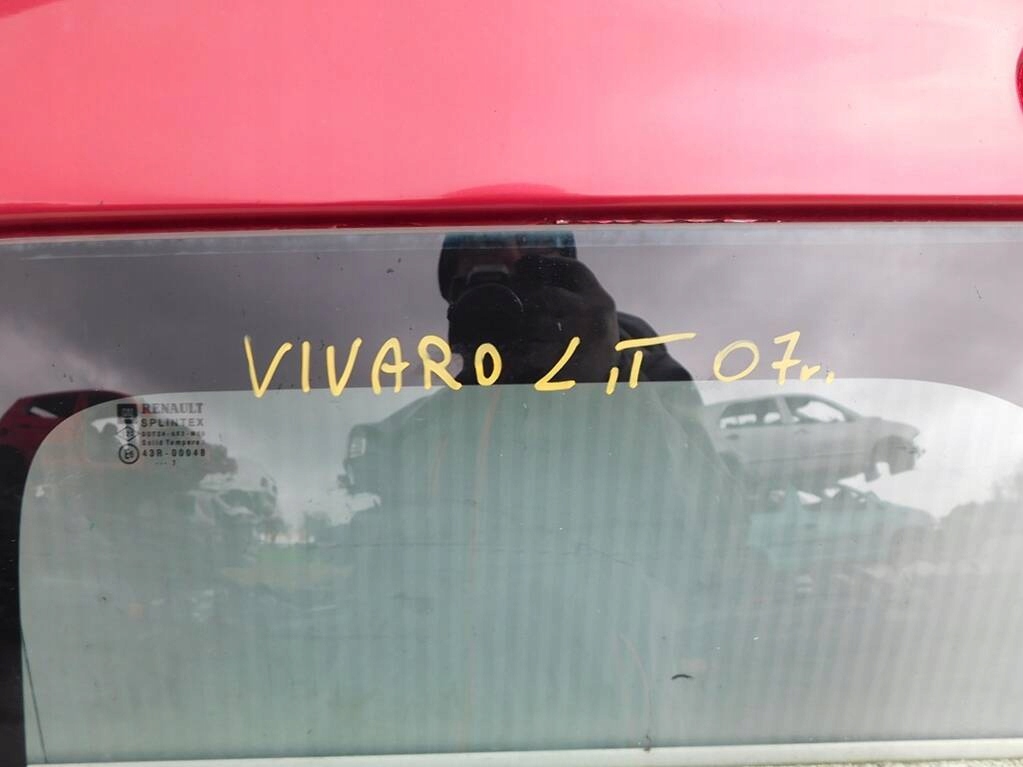 фото №7, Opel vivaro 2.0cdti 2007r lift дверь левый задняя