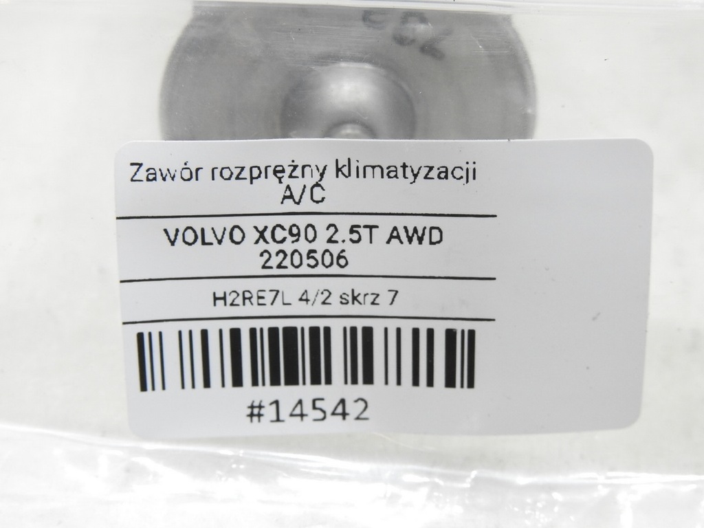 фото №8, Клапан расширительный кондиционера volvo xc90 i 2.5 t