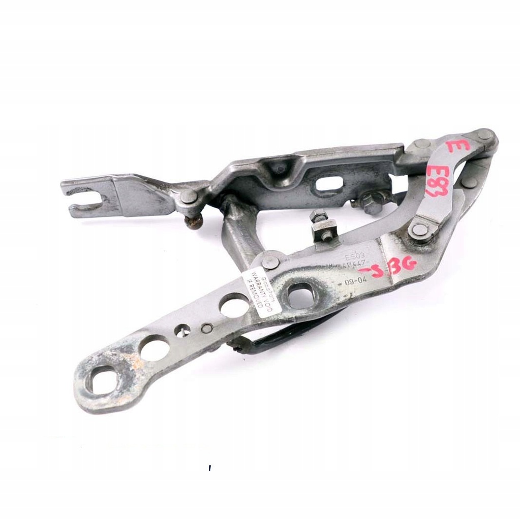 фото №12, Bmw x3 e83 петля капот левый silbergrau szary