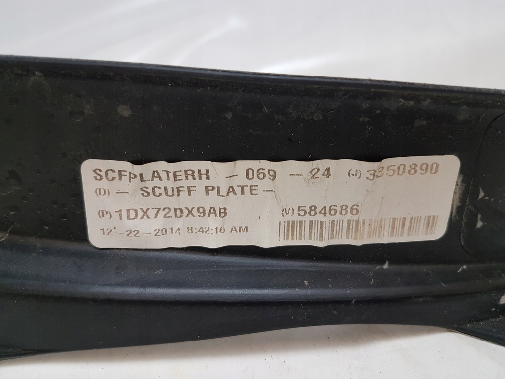 фото №7, Dodge ram 09-18 захист накладка поріг 1dx72dx9ab