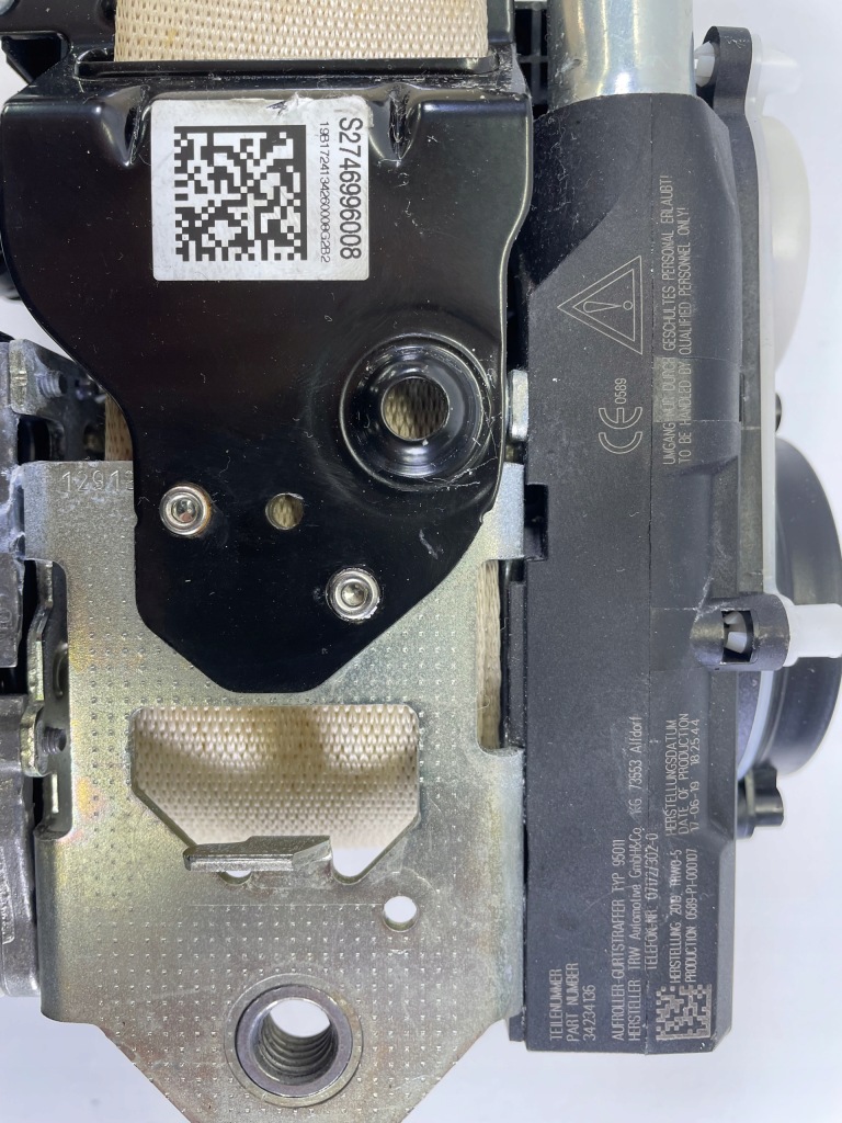 Ремень безопасности натяжитель правая  перед bmw x4 g02 x3 g01 7469960 америка Киев