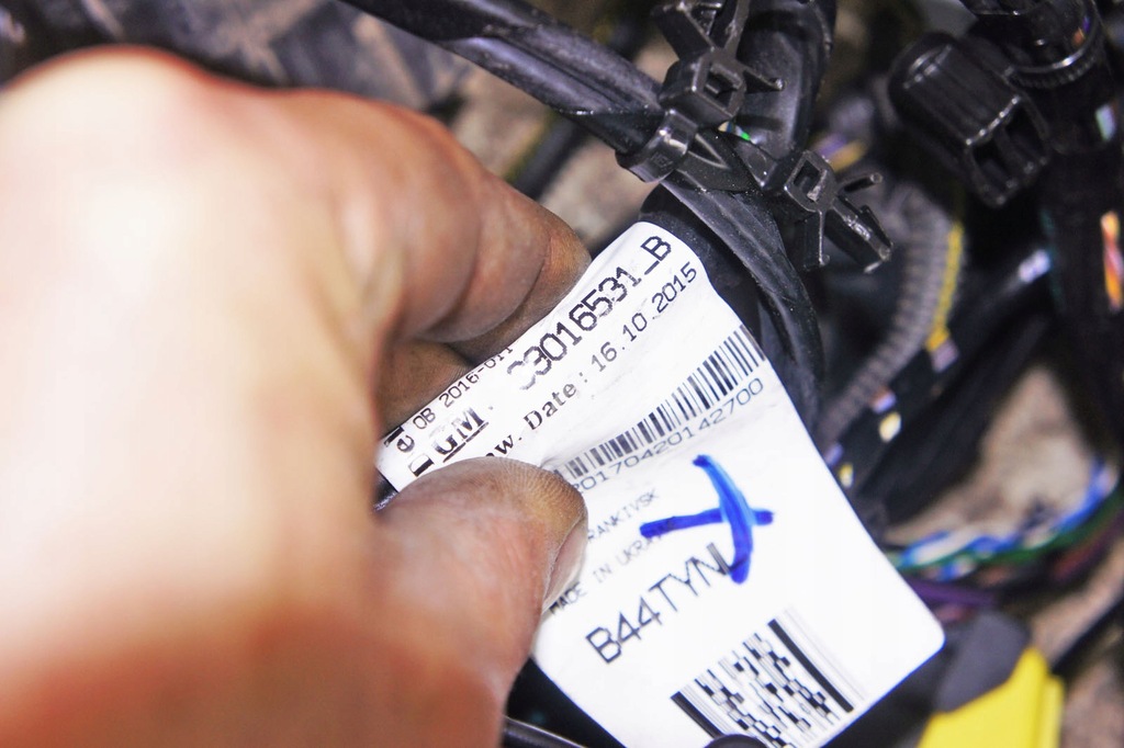 фото №6, Om361 opel astra k джгут салону кабіни 39016531