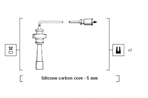 фото №6, Провода wys. nap. mitsubishi space star 00-04