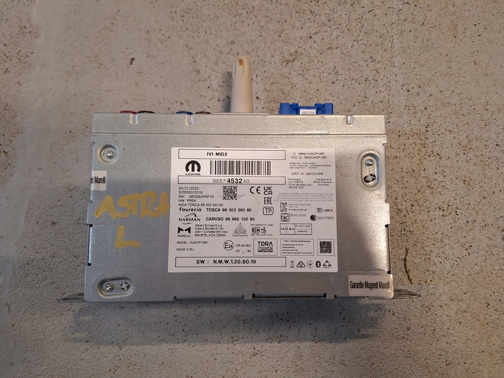 фото №5, Навигация экран счетчик приборы opel astra l vi