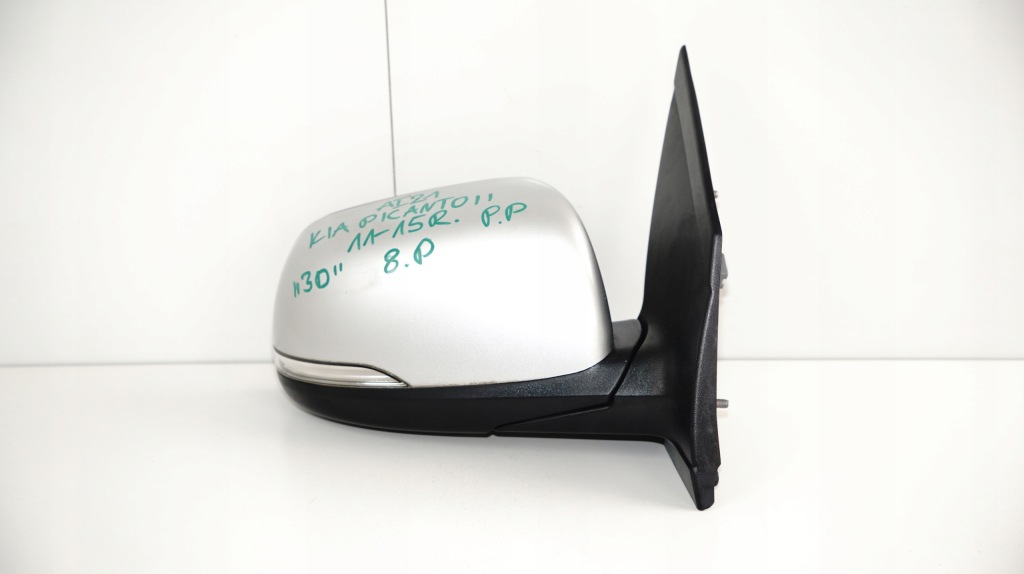 фото №1, Зеркало правое kia picanto ii 2 11-15r 8pin 3d