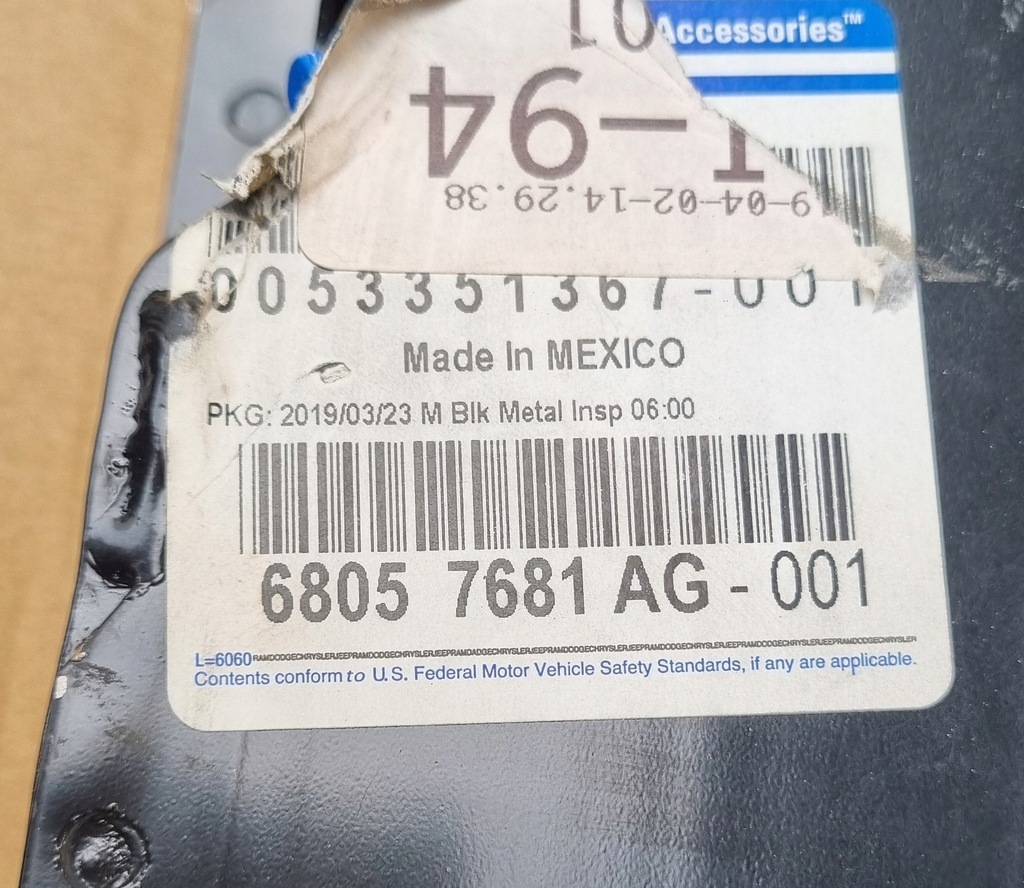 фото №7, Nowa балка бампера перед нижняя fiat freemont - оригинал