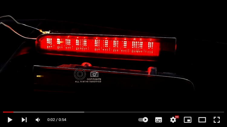 фото №16, Третий свет лампа стоп-сигнал vw t5 transporter caravelle 2003-2010 тонированный