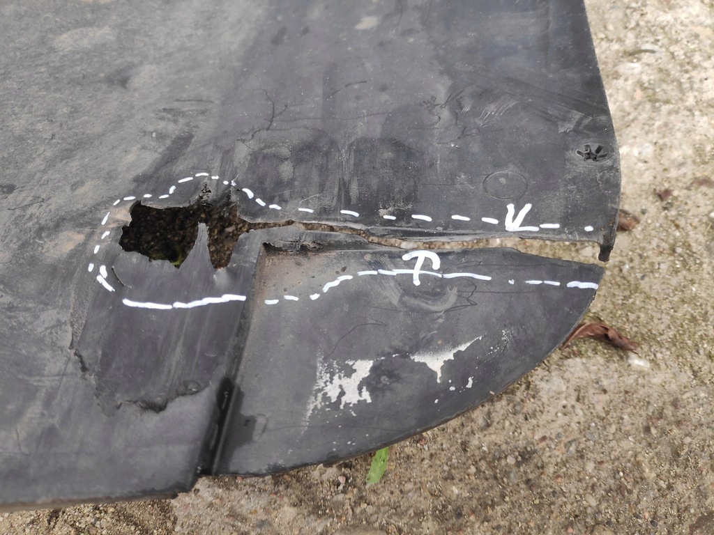 фото №4, Подкрылок правый перед renault trafic iii sp7477