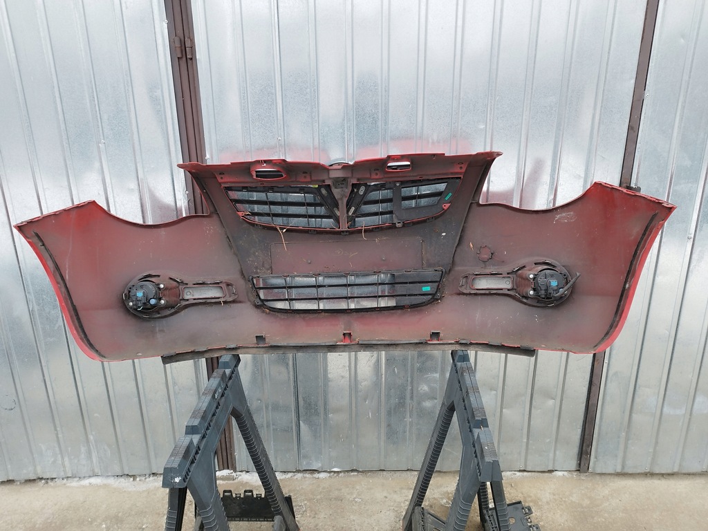 фото №11, Бампер перед передний opel agila b ii 2008-2014 цвет zcfb