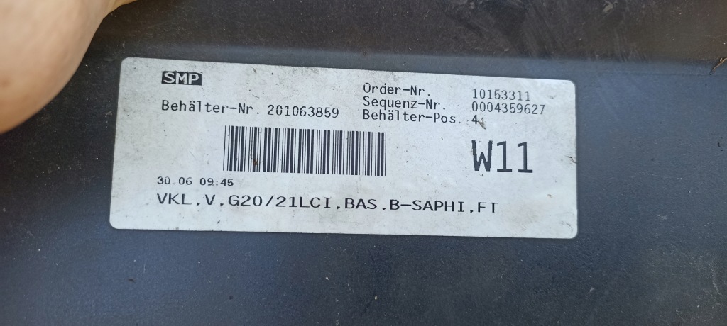 фото №8, Бампер перед передній bmw 3 g20 g21 lci lift 22-23