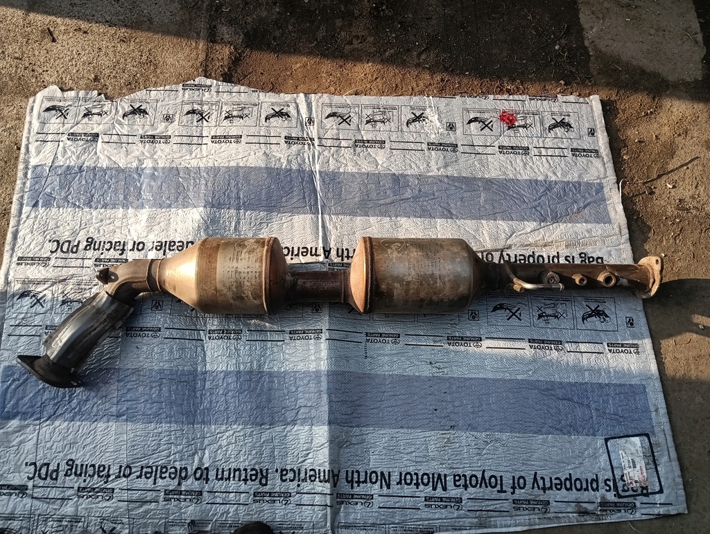 фото №1, Toyota hjlux viii фильтр частиц твердых dpf zd6/zc3