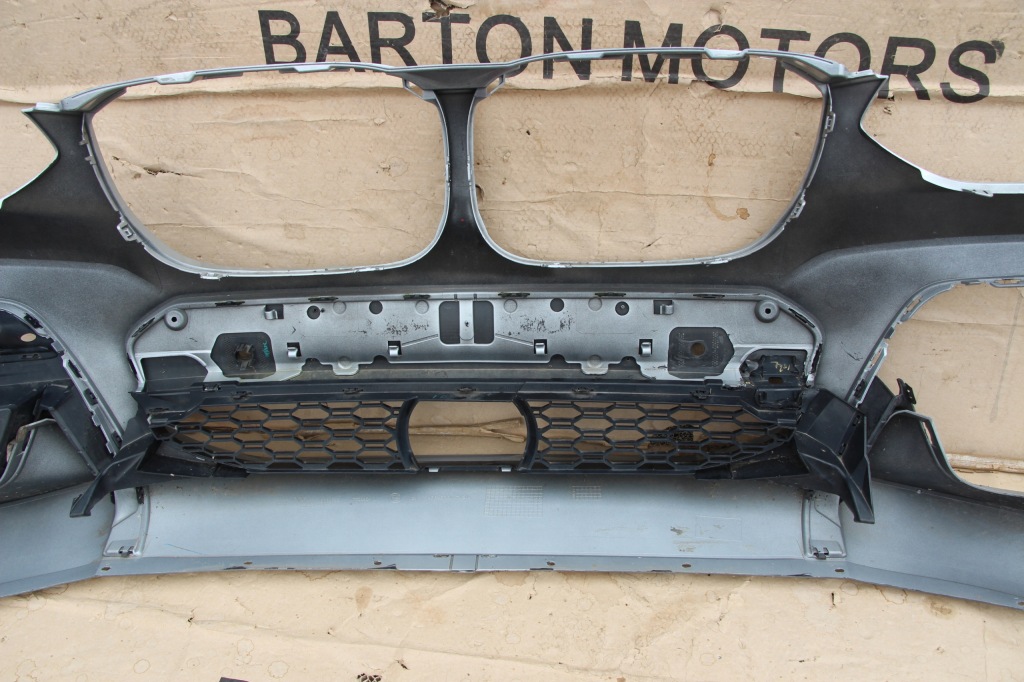 Купить Bmw x3 g01 x4 g02 m-pakiet 2017-2021 бампер перед передний + решётки серебряный