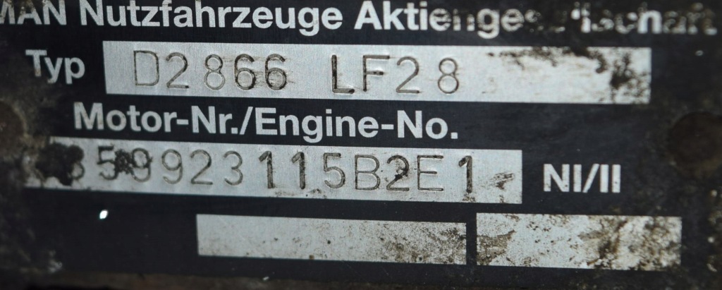 фото №4, Блок двигуна d2866 lf28