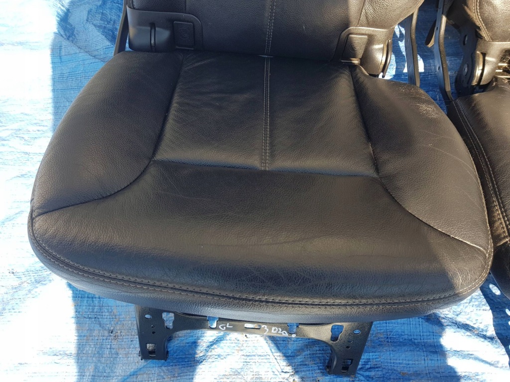 Mercedes gl x164 сиденья 3 iii ряд правый левый кожа комплект с Разборки