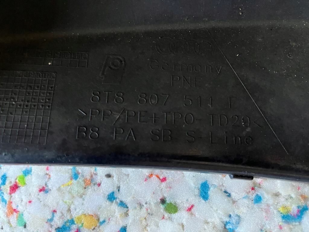 фото №15, Audi a5 8t sportback lift s line бампер задняя pdc комплект lx5r 8t8807511f