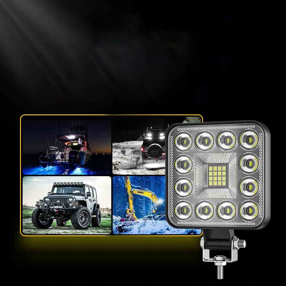 Лампа робоча 28 led протитуманна фара 48w 9-60v 2 штуки в Україні