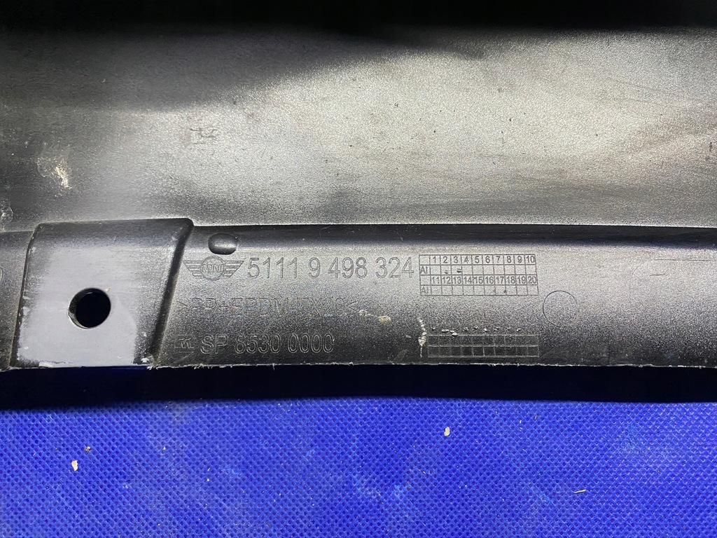 фото №9, Mini cooper f 60 накладка бампера передня перед решітка радіатора решітка радіатора 51119498324