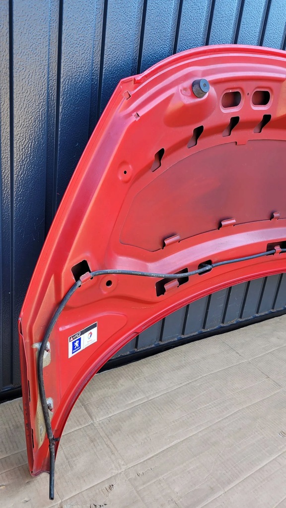 фото №10, Peugeot 207 06- капот крышка двигателя fv