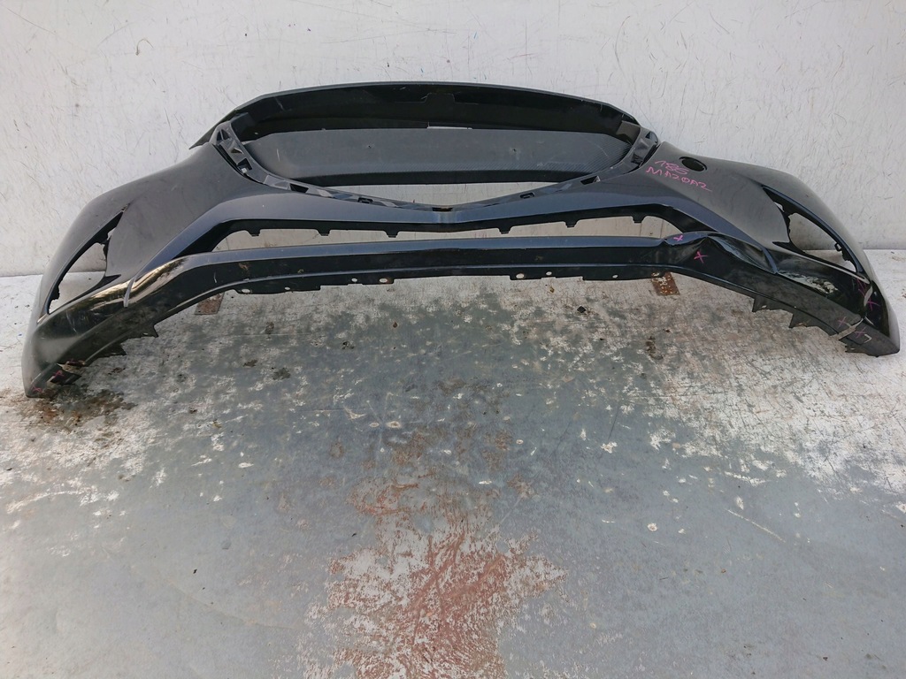 фото №11, Mazda 2 14- бампер передній перед