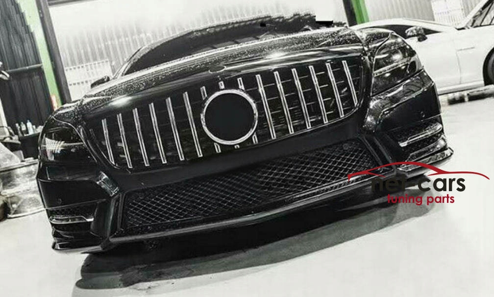 фото №10, Решётка радиатора решётка mercedes cls c218 x218 amg panamericana