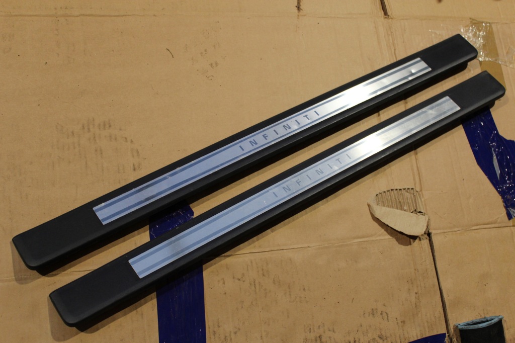 фото №1, Infiniti q60 молдинг правая левая накладки комплект na пороги порог