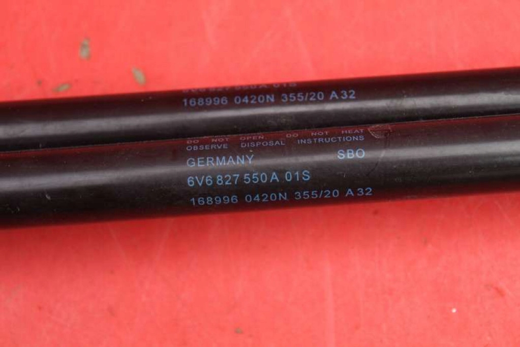 фото №5, Привод амортизаторы крышки 6v6827550a skoda fabia 3 iii 5d hb 18-21