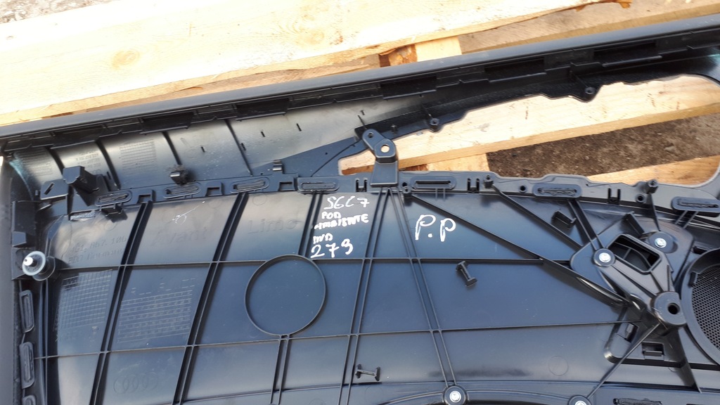 фото №12, S6 c7 4g a6 обшивка двері правий перед шкіра eu