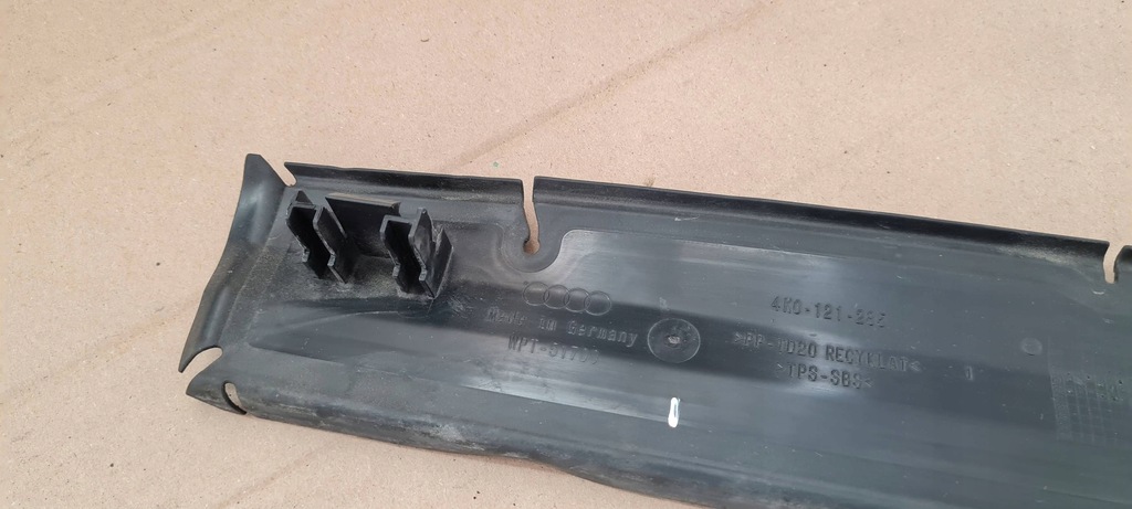 фото №6, A6 c8 4k впуск воздуховод воздуха поперечина передний 4k0121285 a7 4k