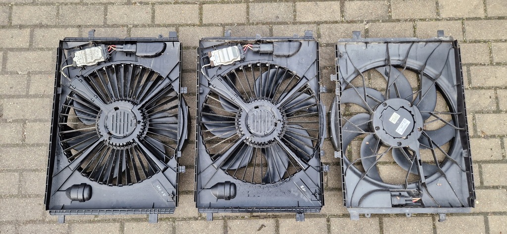 фото №6, Mercedes w204 вентилятор радиатора