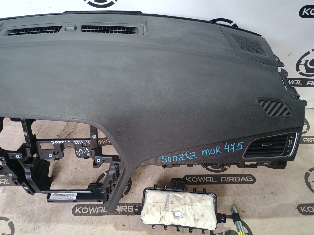 фото №5, Hyundai sonata подушка безпеки панель приладів консоль подушка безпеки ремені оригінал