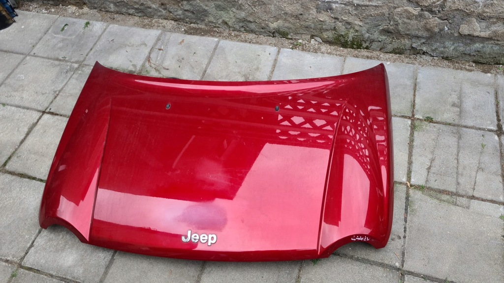 фото №1, Капот jeep compass czerwona 06-10r