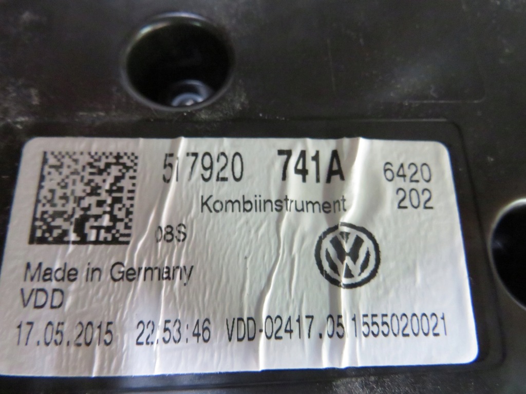 фото №5, Набір стартовий vw sportsvan 04l907445