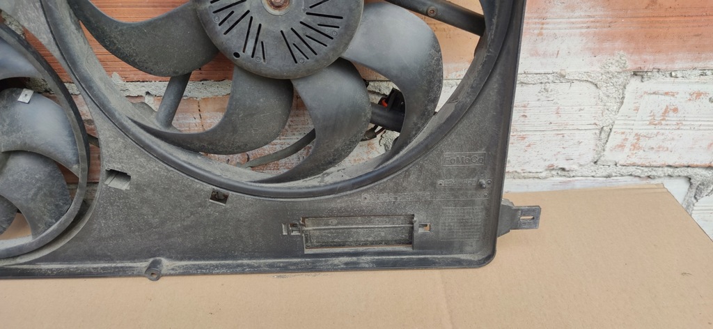 фото №12, Ford mondeo mk4 2.2 tdci вентилятор радіатора