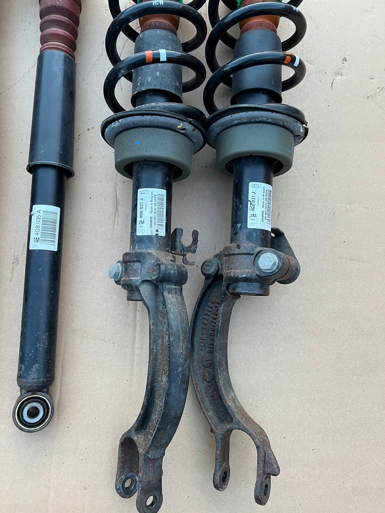 фото №9, Audi a7 a6 c7 4g амортизаторы комплект 1ba 3,0 tdi tfsi 50 km