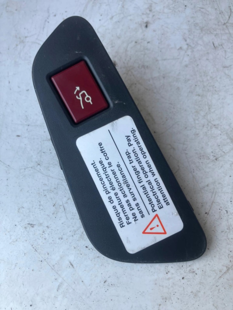 фото №1, Кнопка открывания крышки багажника peugeot 508 i 96654587kr