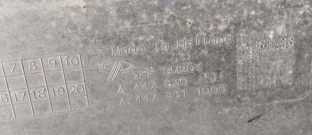 фото №9, Захист нижня підвіска плита mercedes v-klasa w447 a4478311900 vito