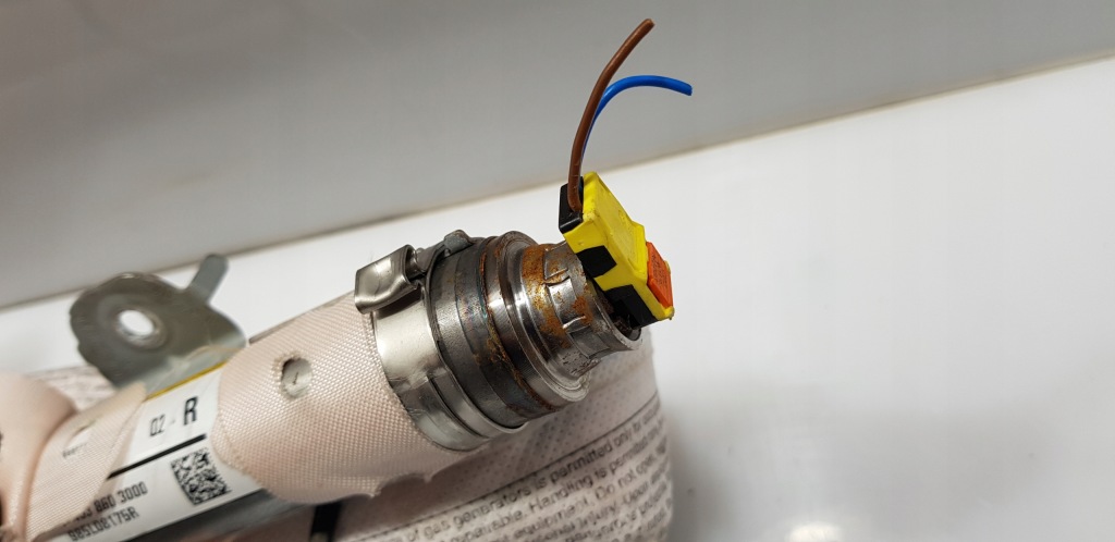 фото №4, Smart forfour ii w453 2014- шторка безопасности подушка безопасности правая