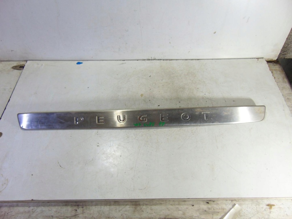 фото №1, Молдинг накладка порог правая peugeot 407 coupe