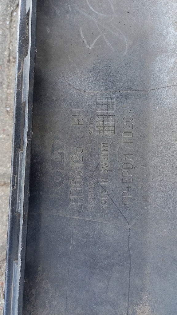 фото №13, Молдинг поріг поріг правий volvo v90 s90 31386126