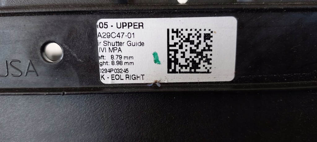 фото №6, Воздуховод воздуха шторка bmw ix 5a1a698-04