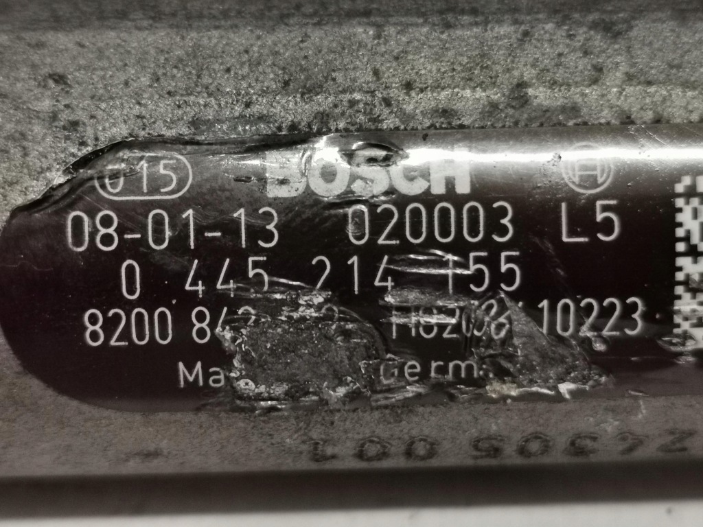 фото №4, Молдинг впрыскная renault laguna iii 2.0 0445214155