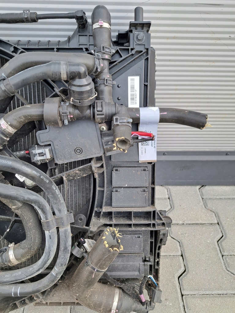 фото №14, Jaguar xe pas перед радиатор усилитель балка 2.0d комплект