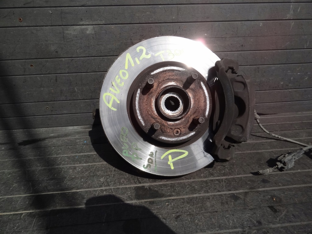 фото №1, Chevrolet aveo t300 2012 1,2 поворотний кулак права перед