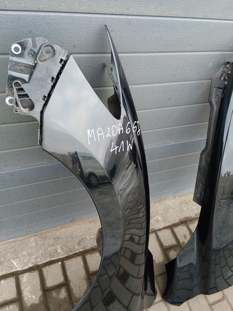 фото №8, Mazda 6 gj крыло перед левый чёрный 41w