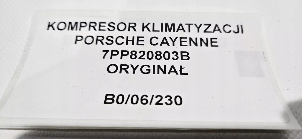 фото №11, Компрессор кондиционера porsche cayenne 7pp820803b